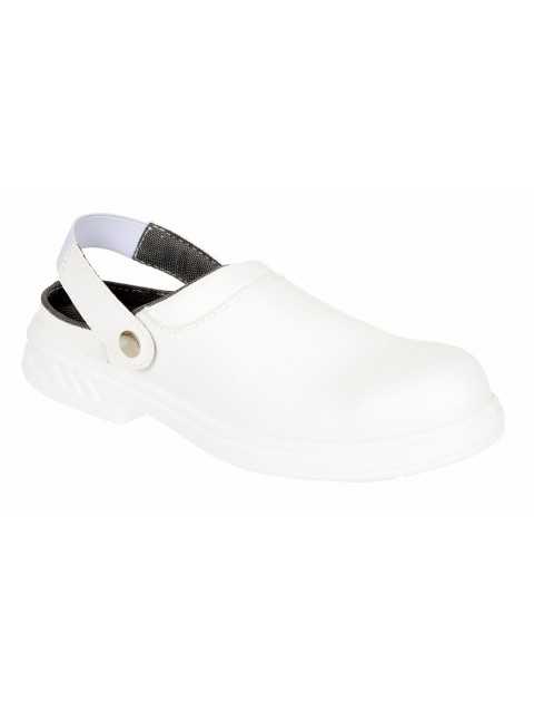 Portwest FW82 - Steelite Safety Clog SB AE WRU - White Footwear